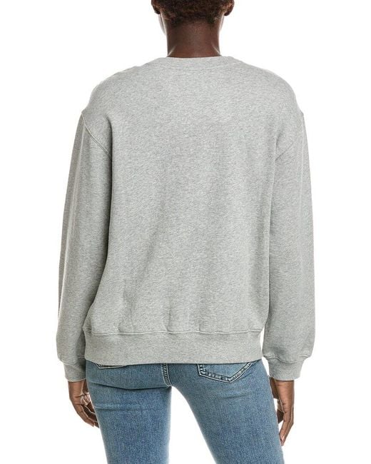Z Supply Gray Amor Boyfriend Sweatshirt