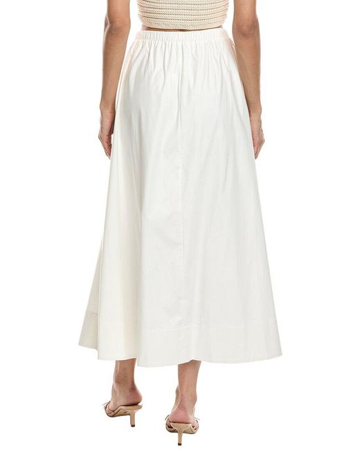REVERIEE White Skirt
