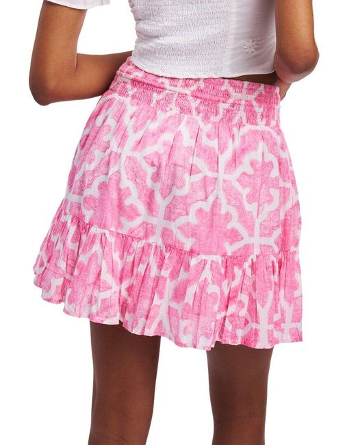 Roberta Roller Rabbit Pink Monaco Pool Peyton Skirt