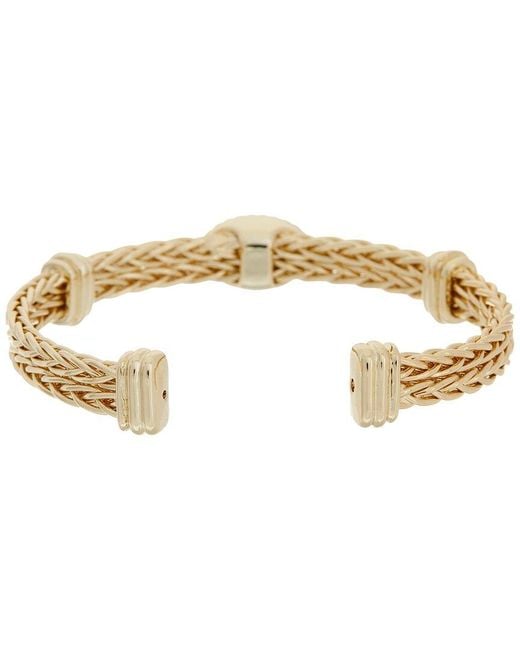Juvell Metallic 18K Plated Bangle Bracelet