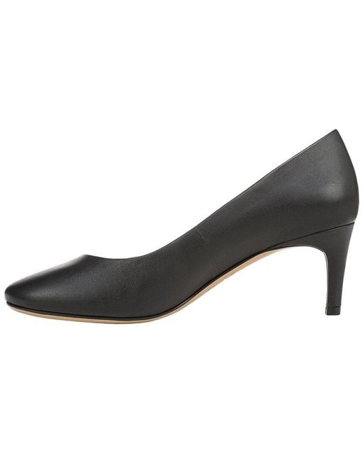 Franco Sarto Black L-Kamari Leather Pump
