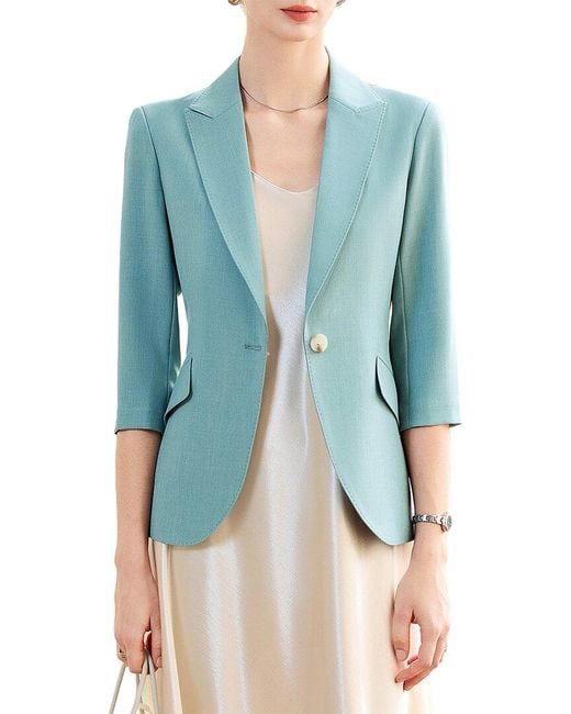 Bossy Chic Blue Blazer