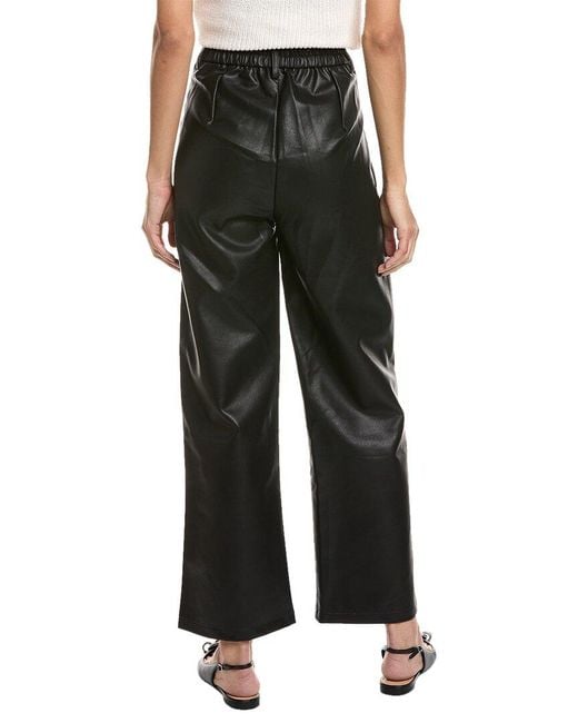 Seraphin Black Pleated Pant