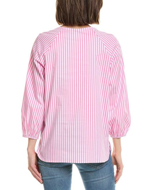 Jude Connally Pink Rosaline Pullover Top