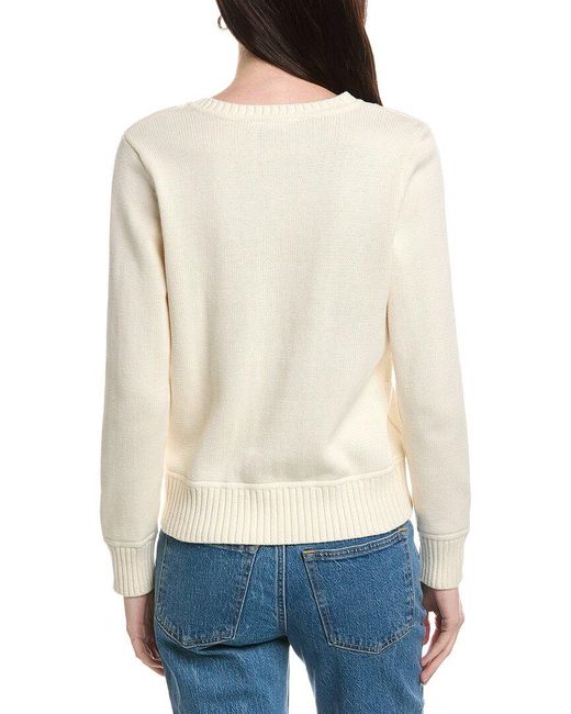 Halston Heritage Natural Check Cardigan