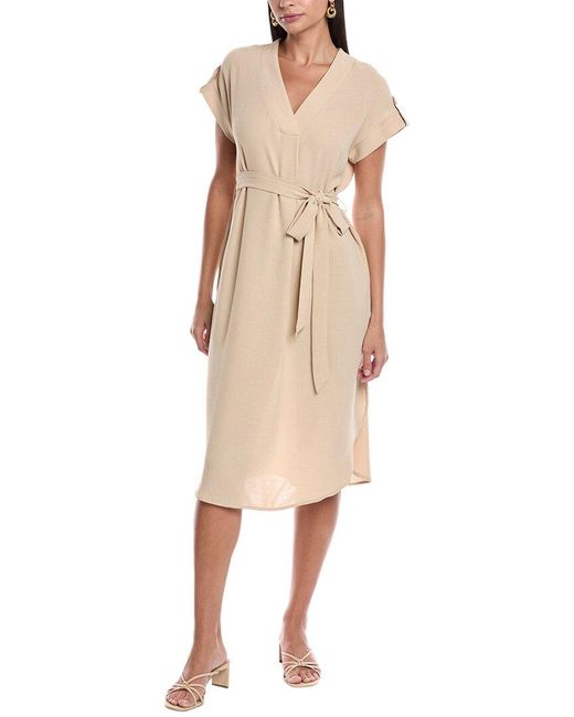 Marion Natural Midi Dress
