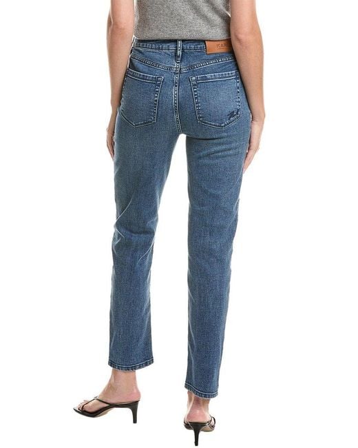 Karl Lagerfeld Blue Patch Jean