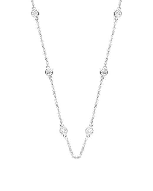 Lab Grown Diamonds Metallic 1.00 Ct. Tw. Lab-Grown Diamond Necklace