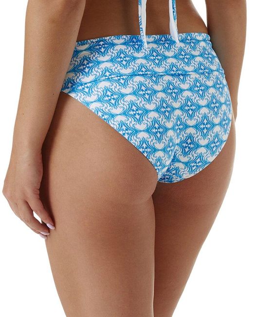 Melissa Odabash Blue Brussels Bikini Bottom