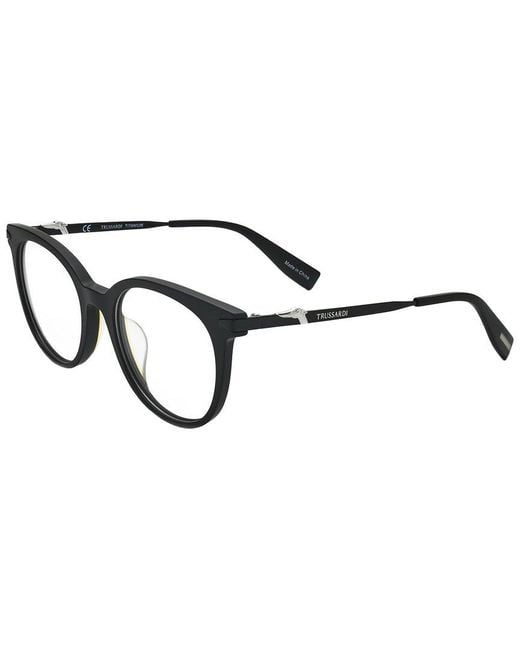Trussardi Black Vtr267F 50Mm Optical Frames
