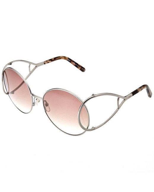 Chloé Pink Chloè 60Mm Sunglasses