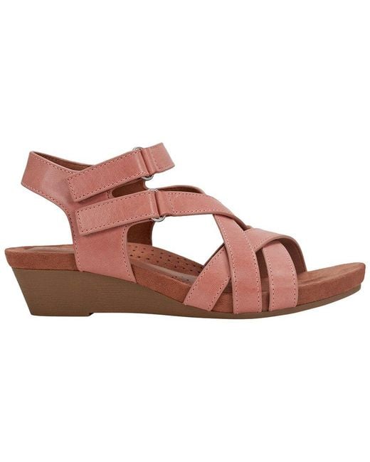 Rockport Brown Helin Leather Sandal