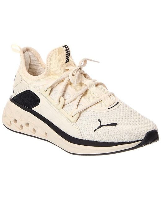 PUMA White Softride Frequence Street Sneaker for men