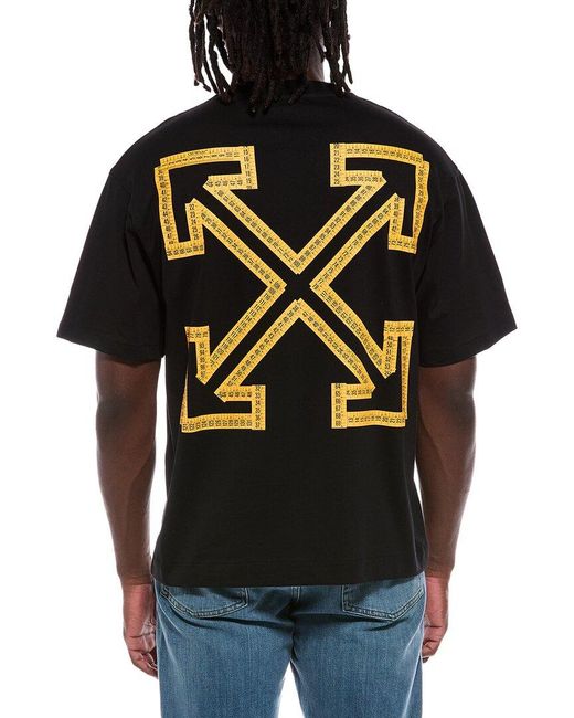 Off-White c/o Virgil Abloh Black Off- T-Shirt for men