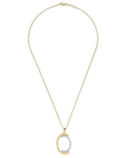 Reiss Metallic 14K 0.29 Ct. Tw. Diamond Necklace