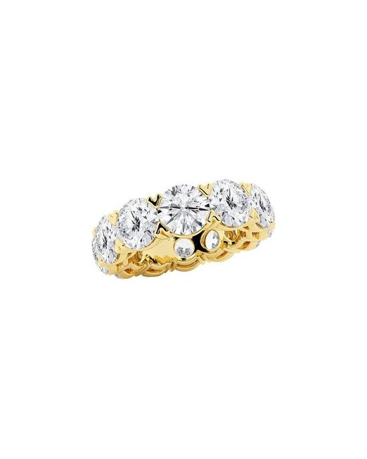 Lab Grown Diamonds White 14K 12.00 Ct. Tw. Lab Grown Diamond Eternity Ring