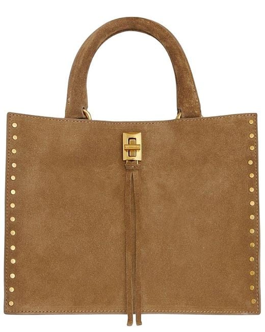 Rebecca Minkoff Brown Darren Small Leather Tote