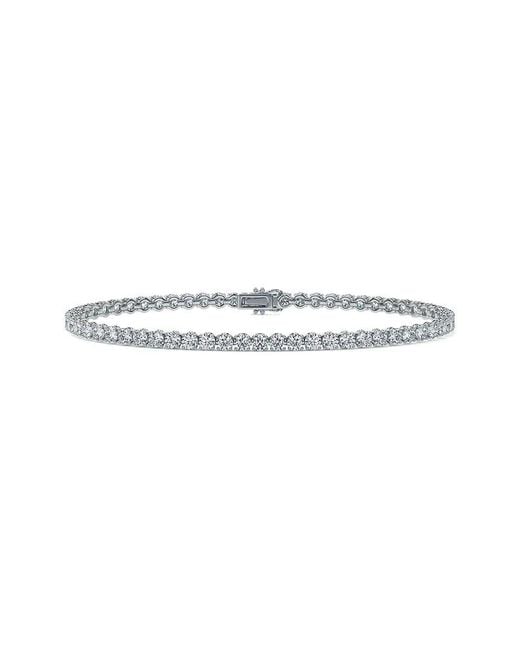 Lab Grown Diamonds White 14K 3.00 Ct. Tw. Lab-Grown Diamond Bracelet