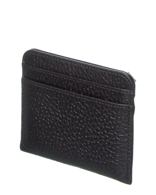 Chloé Black Logo Leather Card Case