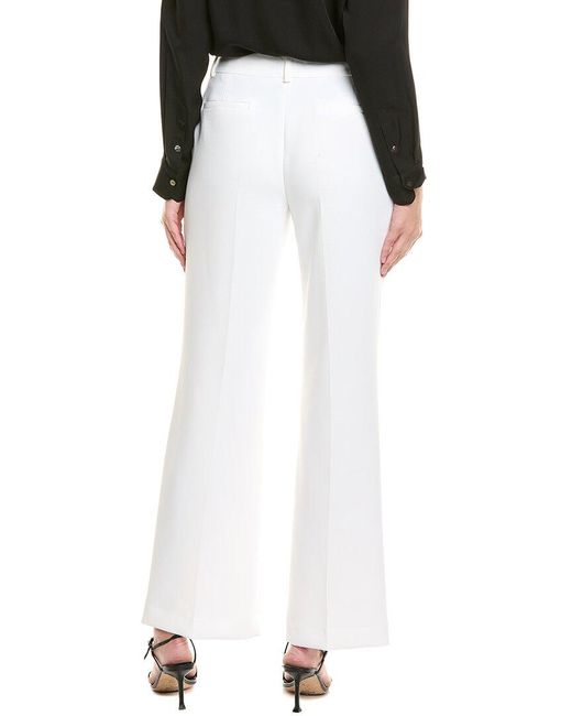 Karl Lagerfeld White Bootcut Trouser