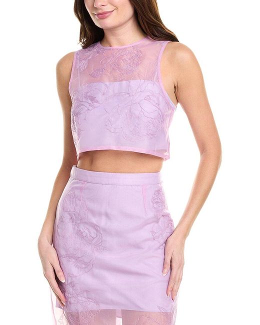 Cinq À Sept Purple Cinq A Sept Etta Top