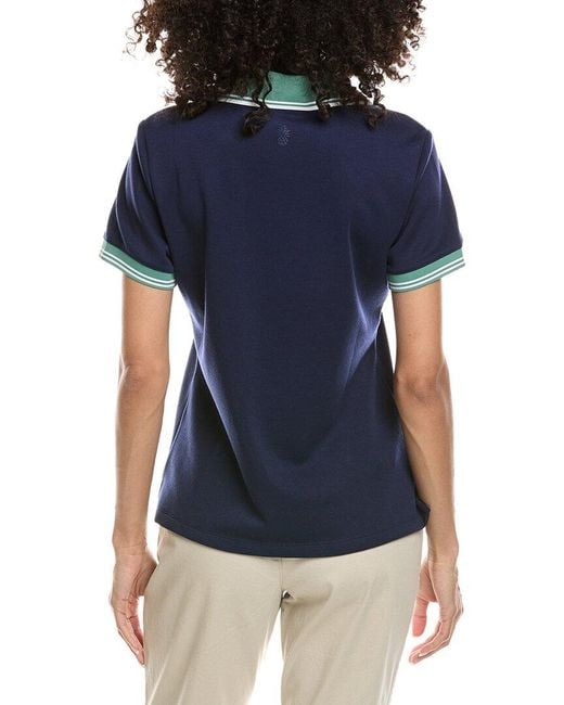 Tommy Bahama Blue Coastal Bay Pique Polo Shirt