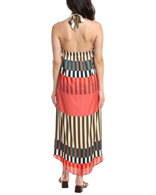 Hutch Red Karoline Midi Dress