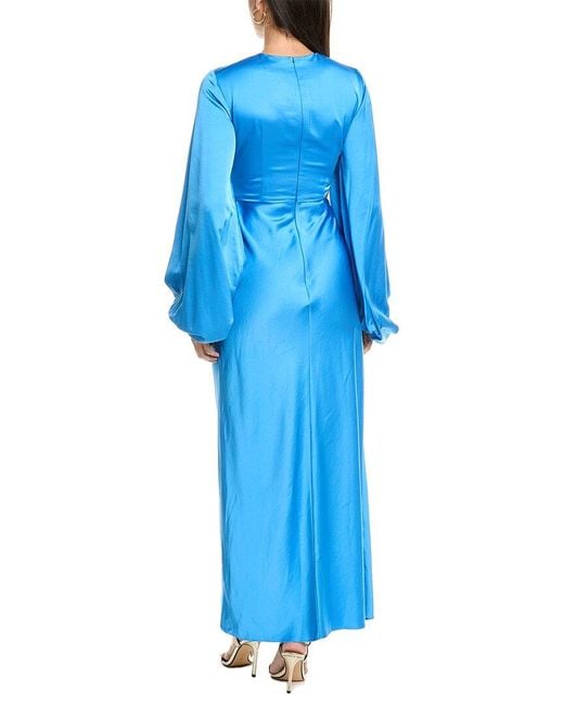 Significant Other Blue Lara Bridesmaid Dress