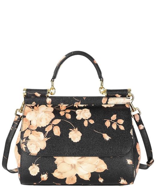 Tiffany & Fred Paris Metallic Saffiano Painted Leather Top-Handle Satchel