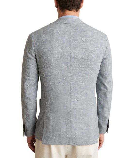 Reiss Blue Aphrodite Formal Jacket for men