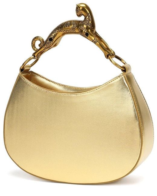 Tiffany & Fred Paris Metallic Leather Crossbody