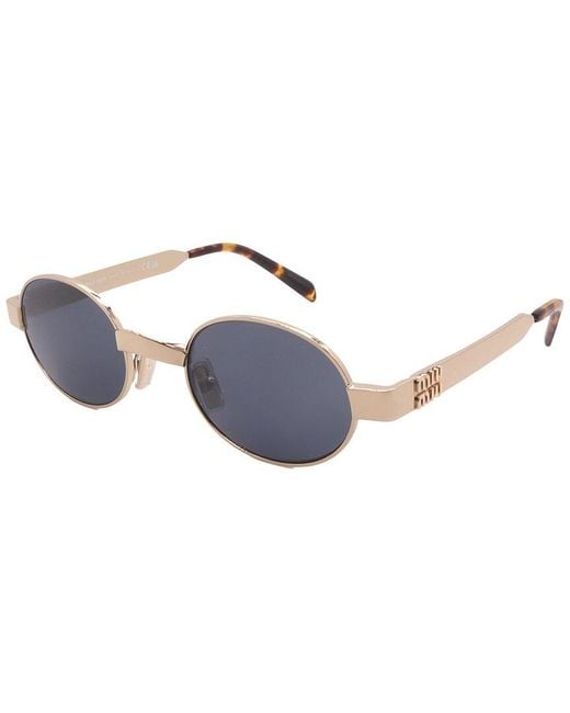 Miu Miu Blue 47Mm Sunglasses
