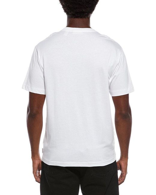 Scotch & Soda White Graphic T-Shirt for men