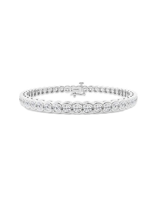 Lab Grown Diamonds White Platinum 8.04 Ct. Tw. Lab Grown Diamond Bracelet