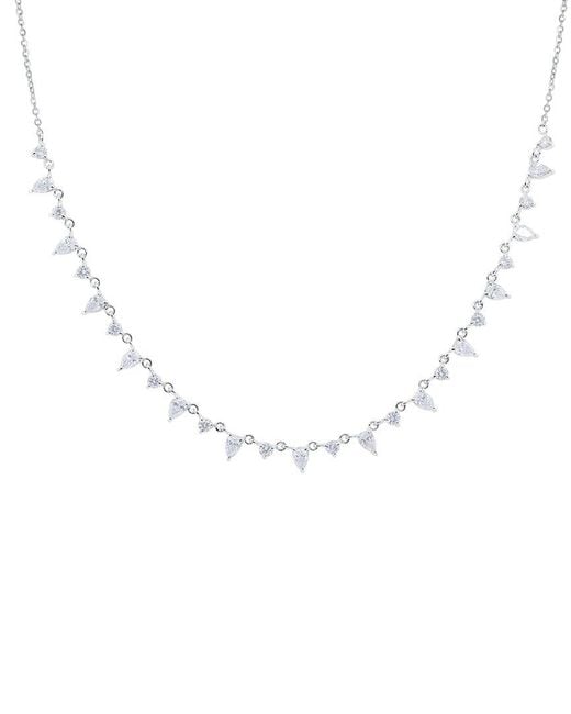 Diana M Metallic Fine Jewelry 18k 1.07 Ct. Tw. Diamond Necklace