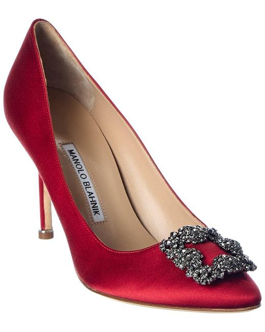 hangisi 90 satin pumps
