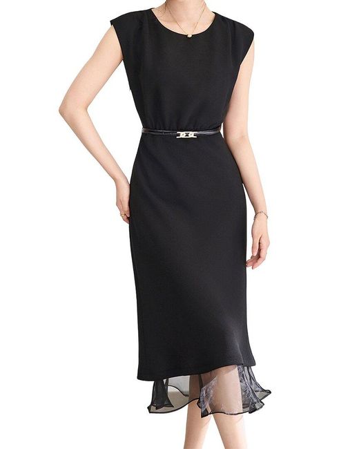 WLZD Black Midi Dress