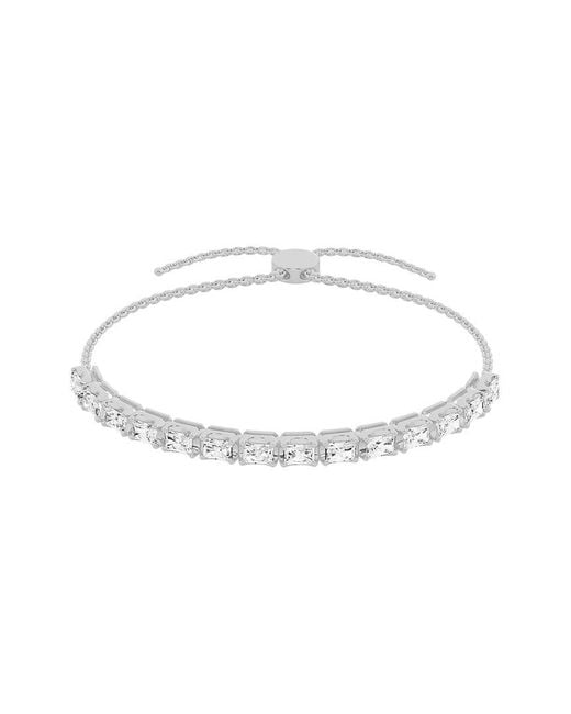 Lab Grown Diamonds White 14K 2.00 Ct. Tw. Lab Grown Diamond Tennis Bolo Bracelet