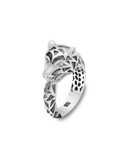 Samuel B. White Silver Ouroboros Ring