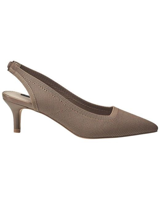 French Connection Brown Viva Slingback Heel