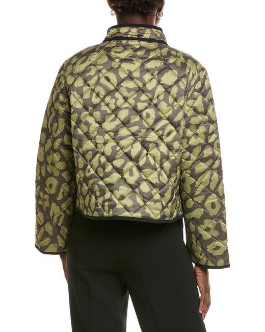 Marc Cain Green Quilted Jacket