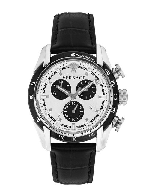 Versace Black V-ray Watch for men