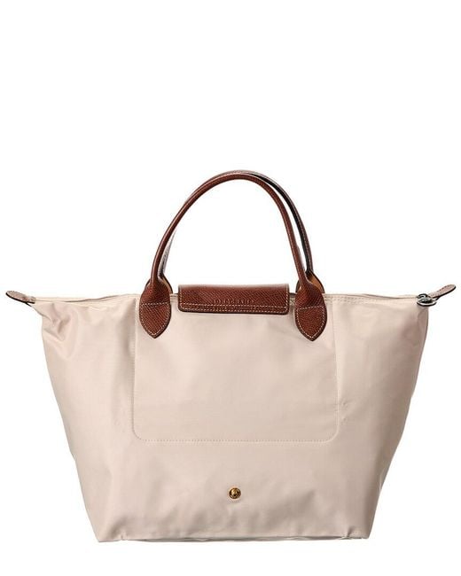 Longchamp Brown Le Pliage Original Medium Nylon Bag