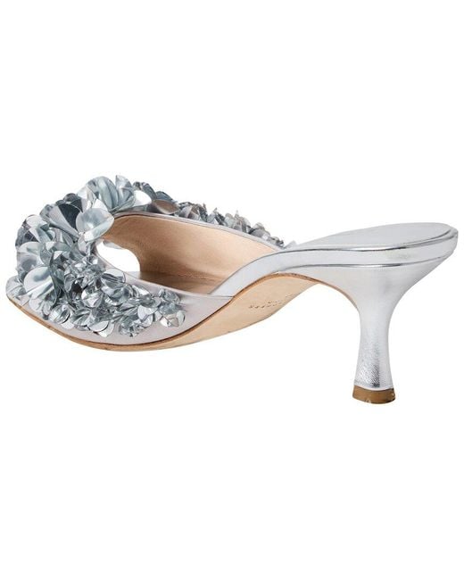 Jack Rogers Gray Crown Sequin Sandal