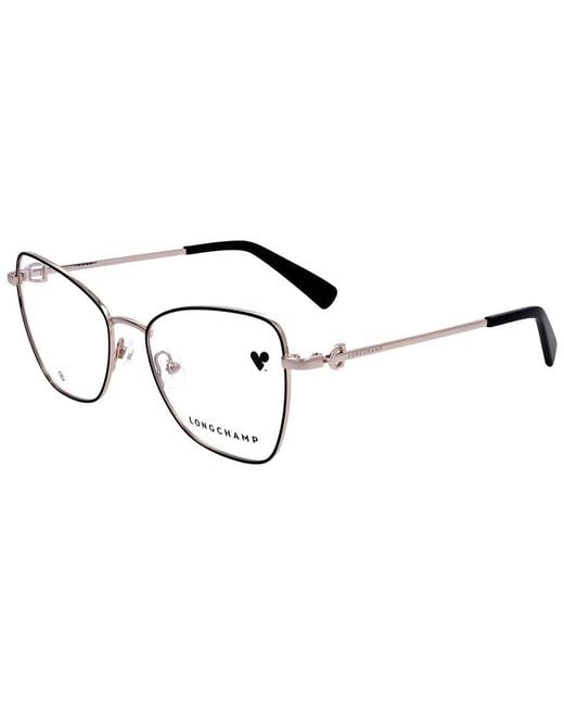 Longchamp Metallic Lo2157 52Mm Optical Frames