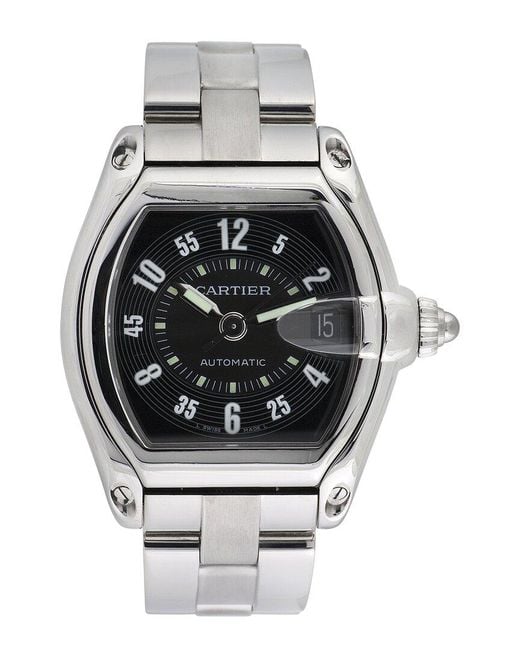 Cartier Gray Roadster Watch, Circa 2000s for men