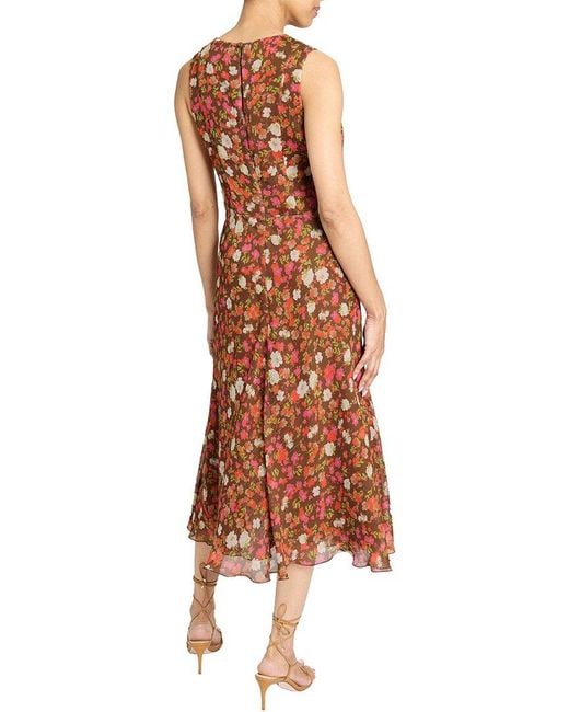 Santorelli Brown A-Line Dress