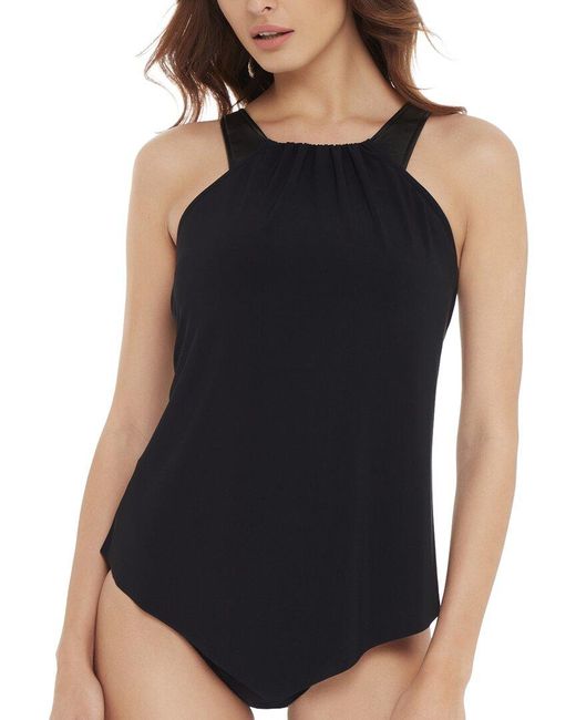 Magicsuitr Black Moto Chic Rachel Tankini