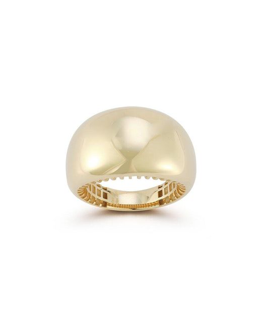 Ember Fine Jewelry 14k Bold Statement Ring in White | Lyst Canada