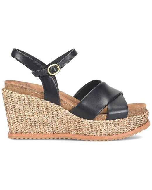 Söfft Blue Diana Leather Sandal